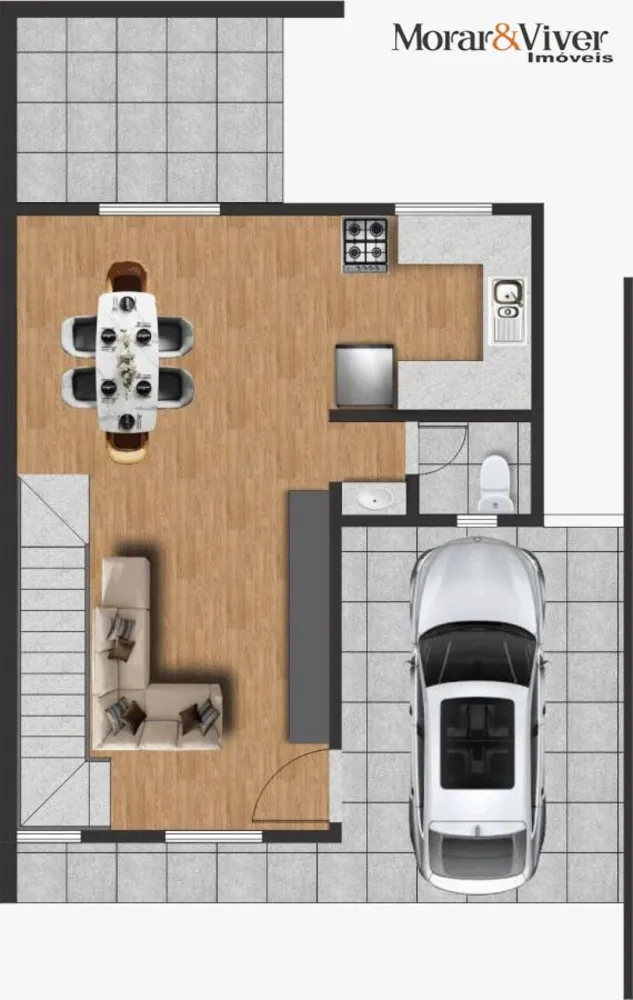 Sobrado, 3 quartos, 118 m² - Foto 8