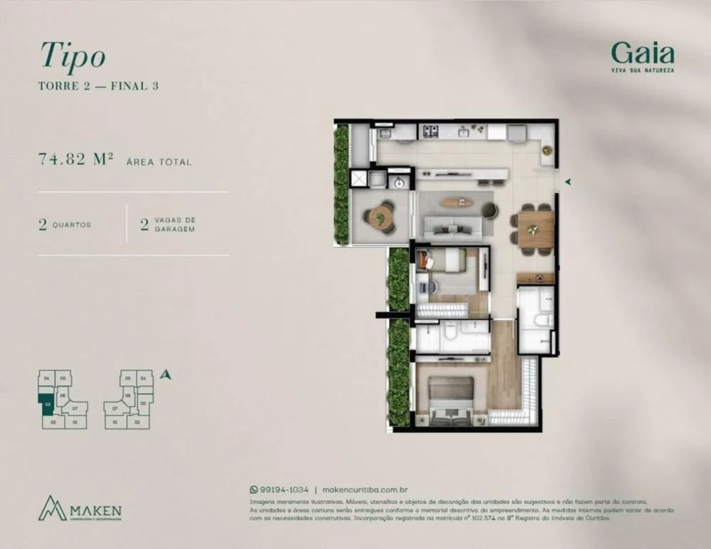 Apartamento, 3 quartos, 91 m² - Foto 16