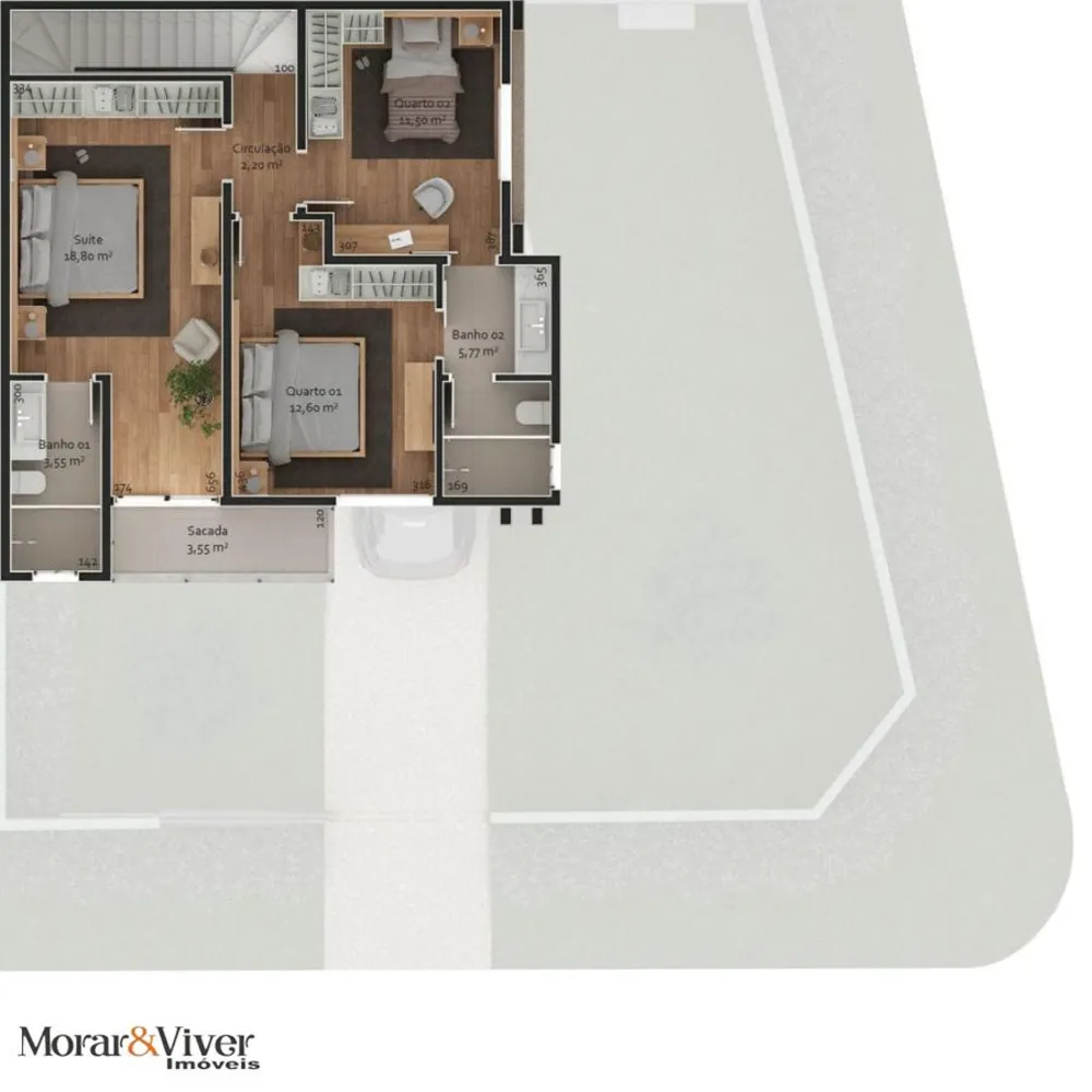 Sobrado, 3 quartos, 138 m² - Foto 11