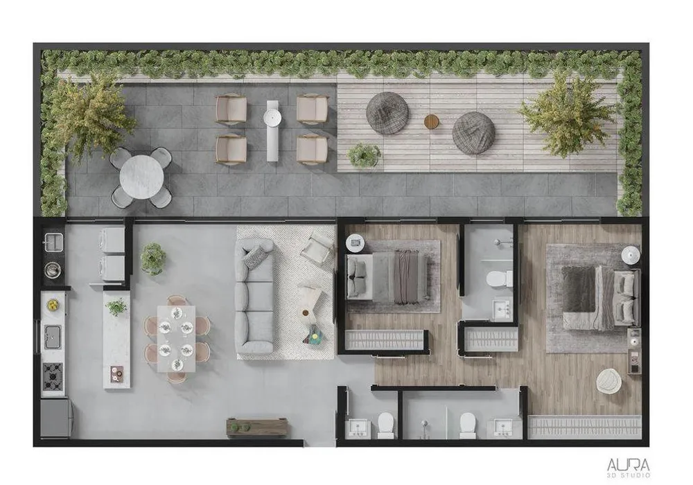 Cobertura, 3 quartos, 138 m² - Foto 15