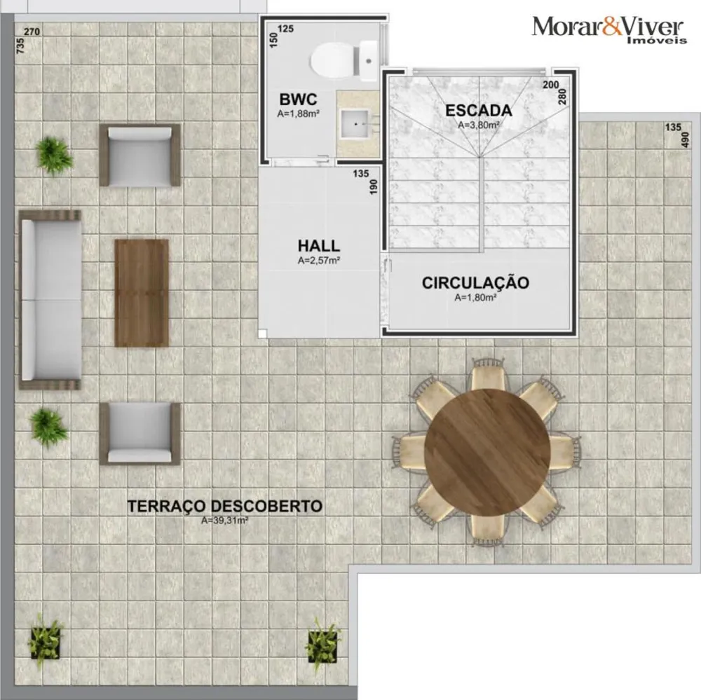 Sobrado, 3 quartos, 105 m² - Foto 8