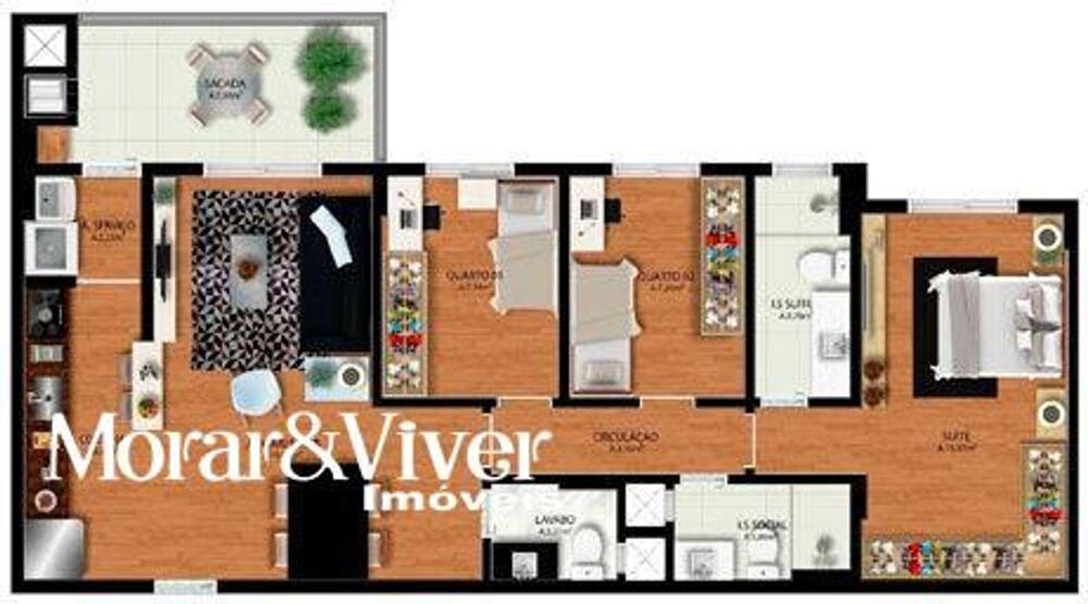 Apartamento, 3 quartos, 77 m² - Foto 18