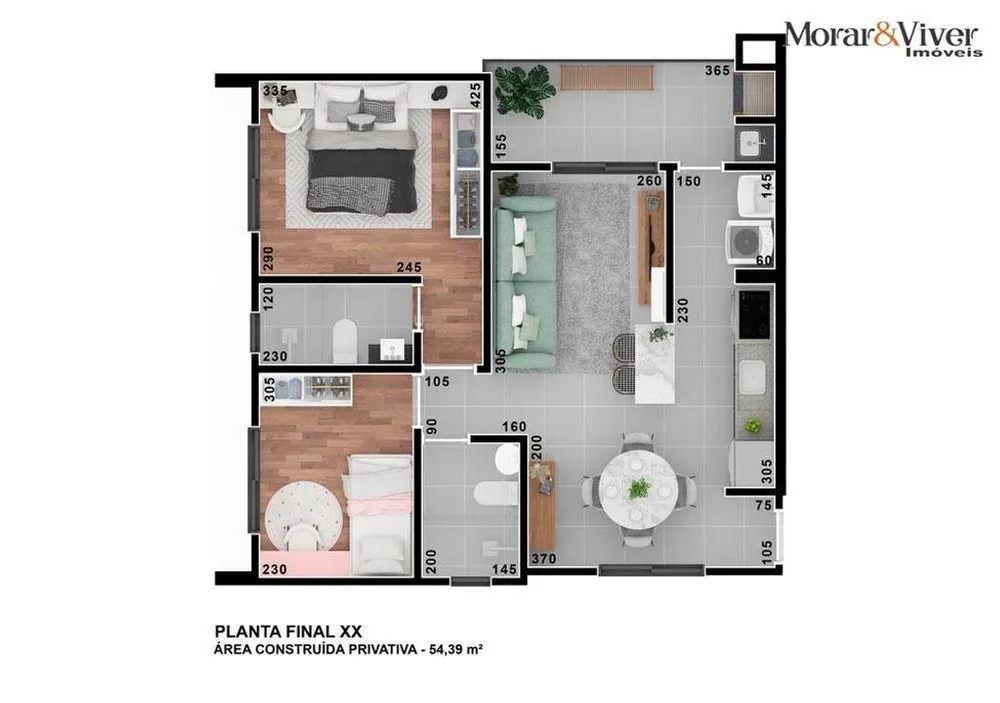 Apartamento, 2 quartos, 63 m² - Foto 16