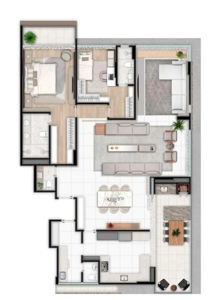 Apartamento, 3 quartos, 210 m² - Foto 16