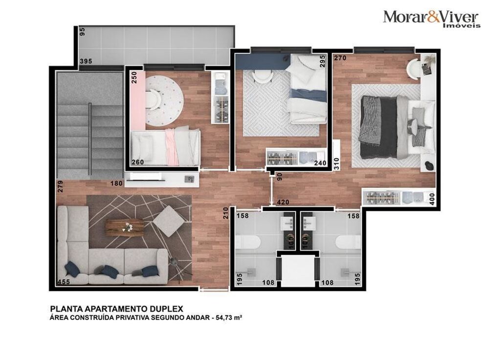 Cobertura, 3 quartos, 134 m² - Foto 19
