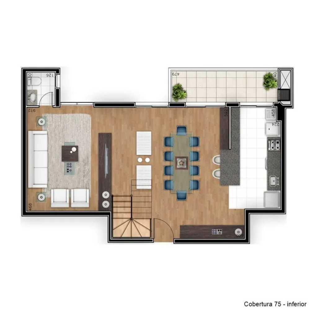 Apartamento, 3 quartos, 99 m² - Foto 8