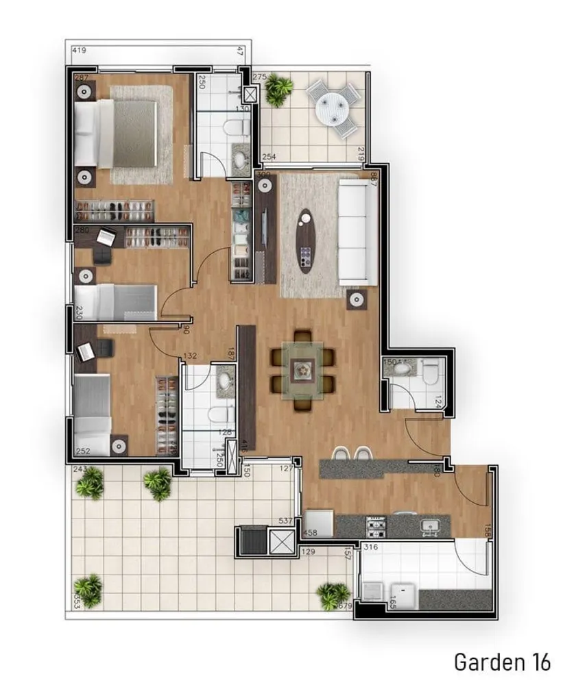 Apartamento, 3 quartos, 99 m² - Foto 12