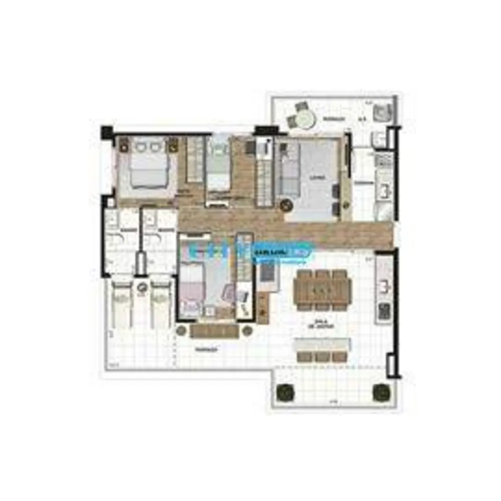 Apartamento, 2 quartos, 53 m² - Foto 5