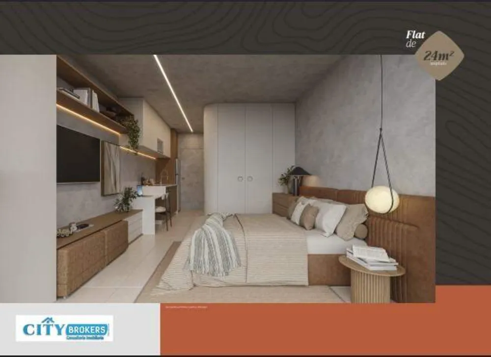 Flat/Apart Hotel, 1 quarto, 24 m² - Foto 1