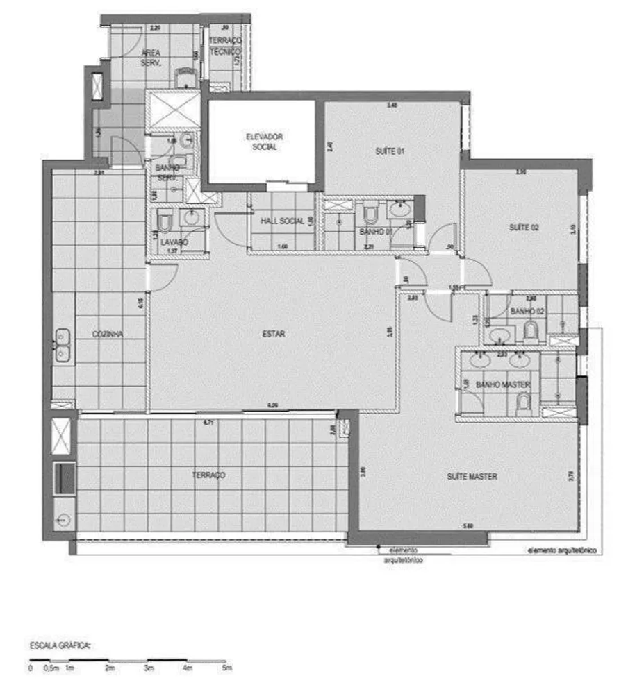 Apartamento, 3 quartos, 149 m² - Foto 8