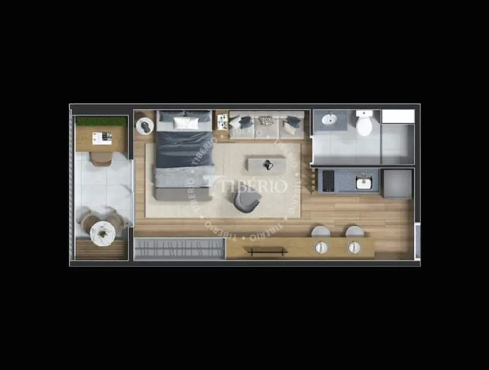 Apartamento, 2 quartos, 45 m² - Foto 2