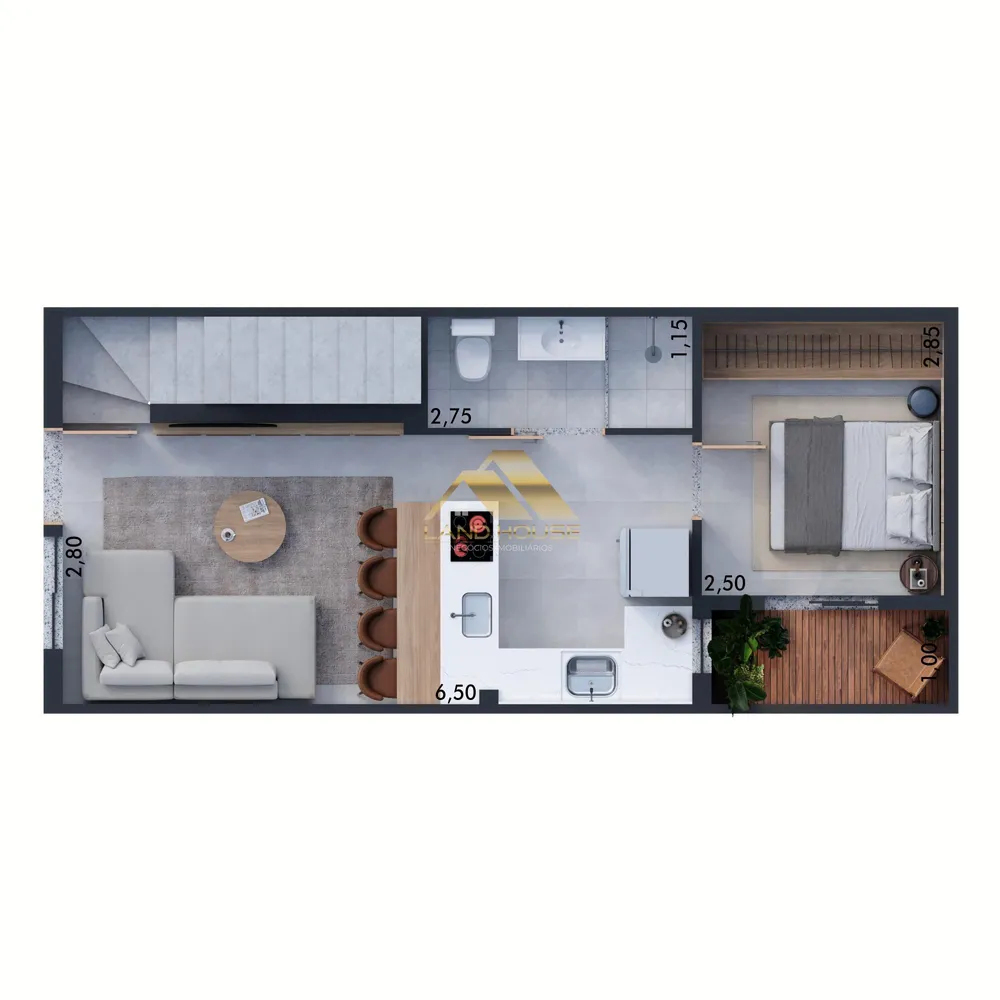 Sobrado, 2 quartos, 78 m² - Foto 11