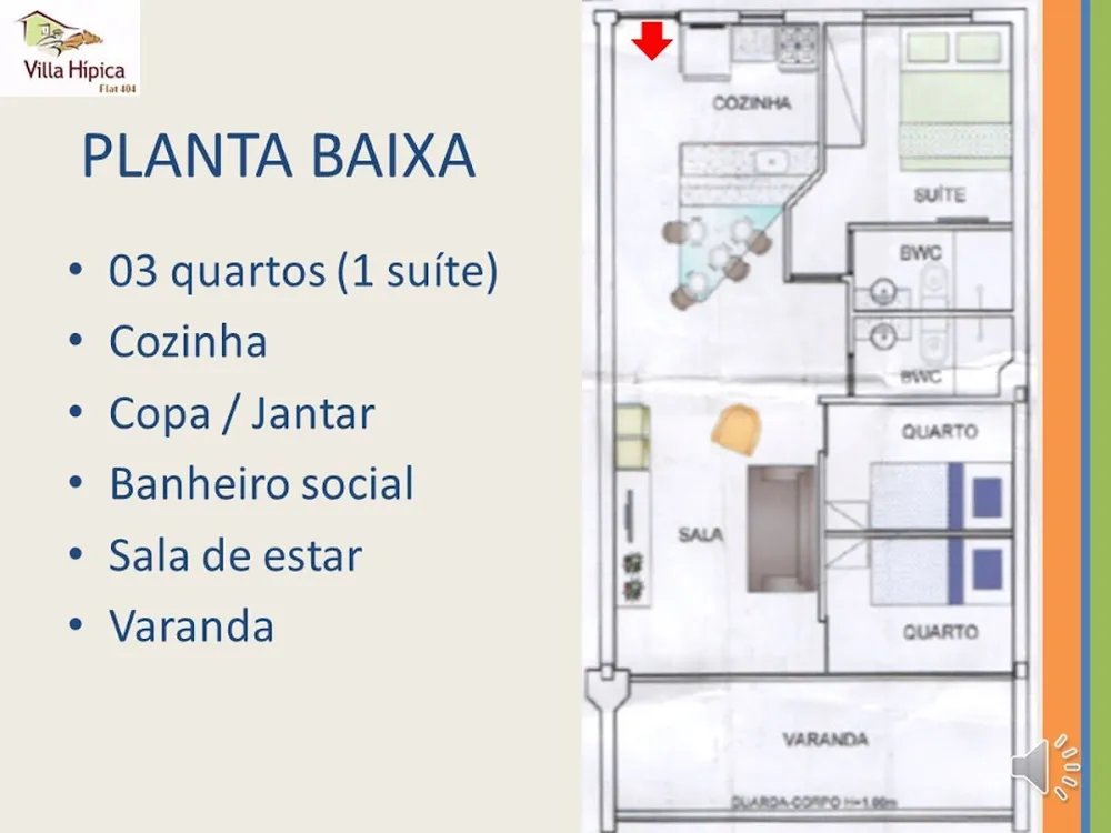 Flat/Apart Hotel, 3 quartos, 62 m² - Foto 8