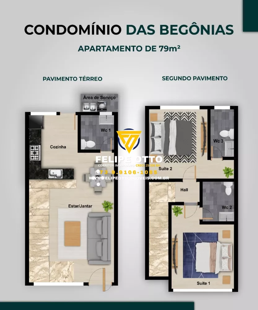 Apartamento, 2 quartos, 79 m² - Foto 10