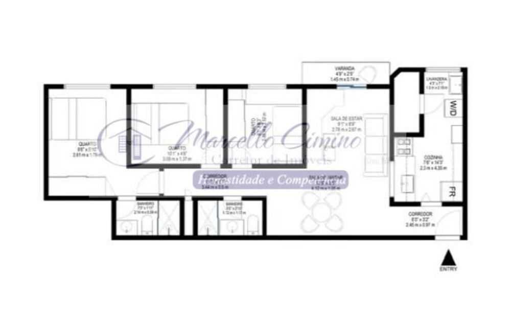 Apartamento, 3 quartos, 75 m² - Foto 2
