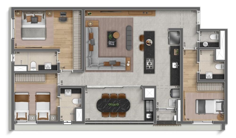 Apartamento, 2 quartos, 82 m² - Foto 28