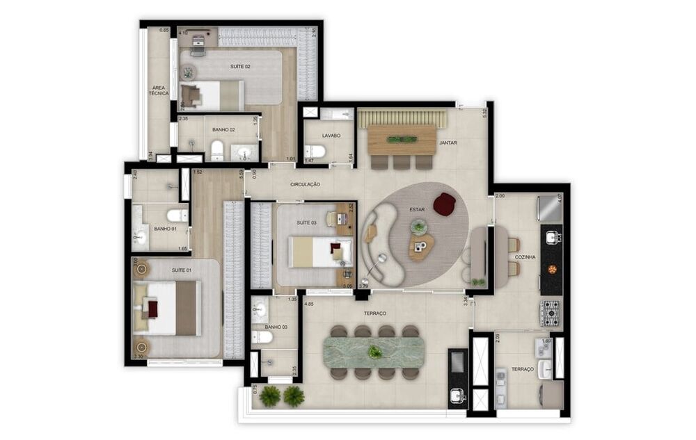 Apartamento, 3 quartos, 97 m² - Foto 13
