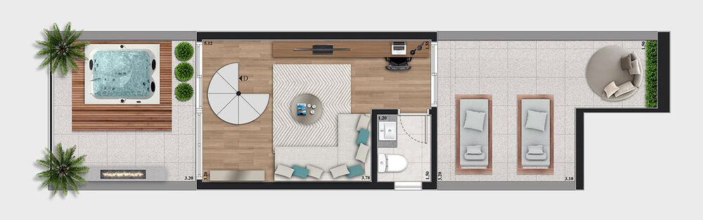 Apartamento, 2 quartos, 48 m² - Foto 16