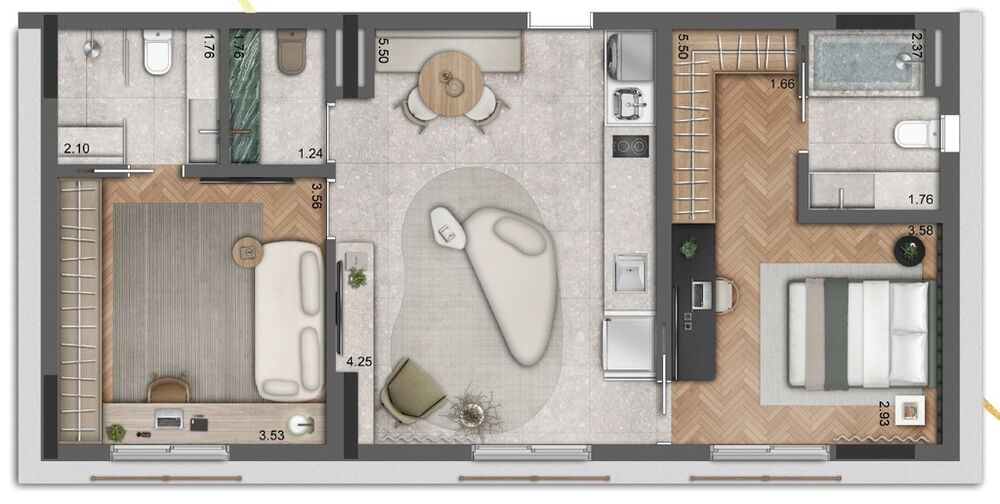 Apartamento, 1 quarto, 23 m² - Foto 15
