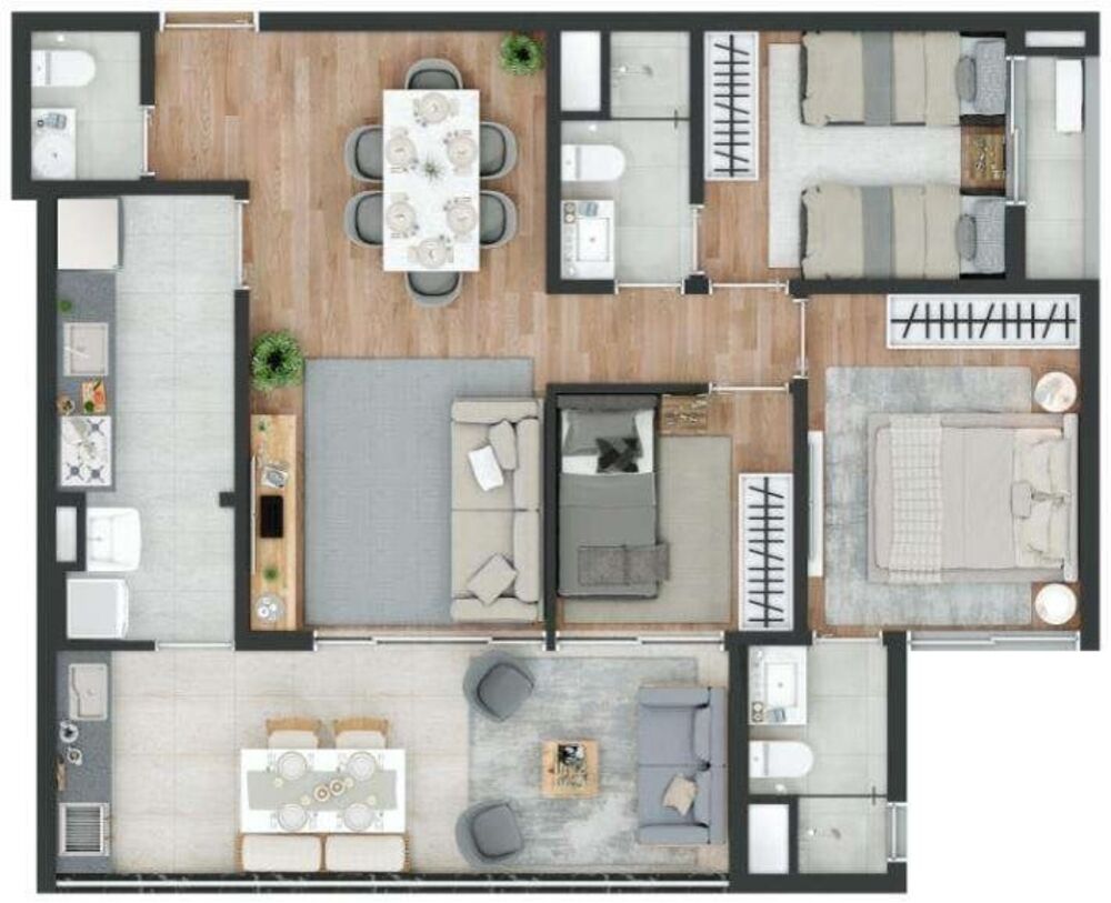 Apartamento, 2 quartos, 68 m² - Foto 16