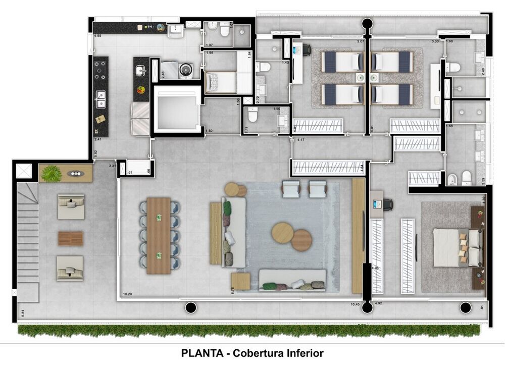Apartamento, 3 quartos, 252 m² - Foto 7