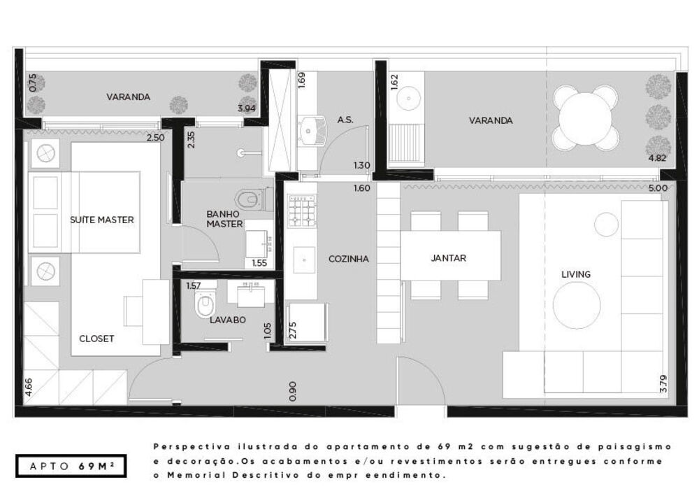 Apartamento, 2 quartos, 136 m² - Foto 10