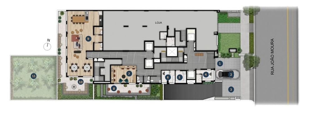 Apartamento à venda com 1 quarto, 24m² - Foto 5