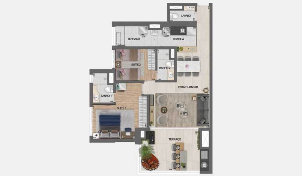 Apartamento, 3 quartos, 91 m² - Foto 25