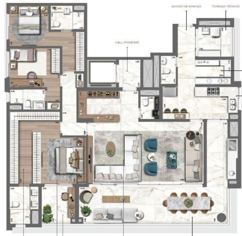 Apartamento, 4 quartos, 213 m² - Foto 16