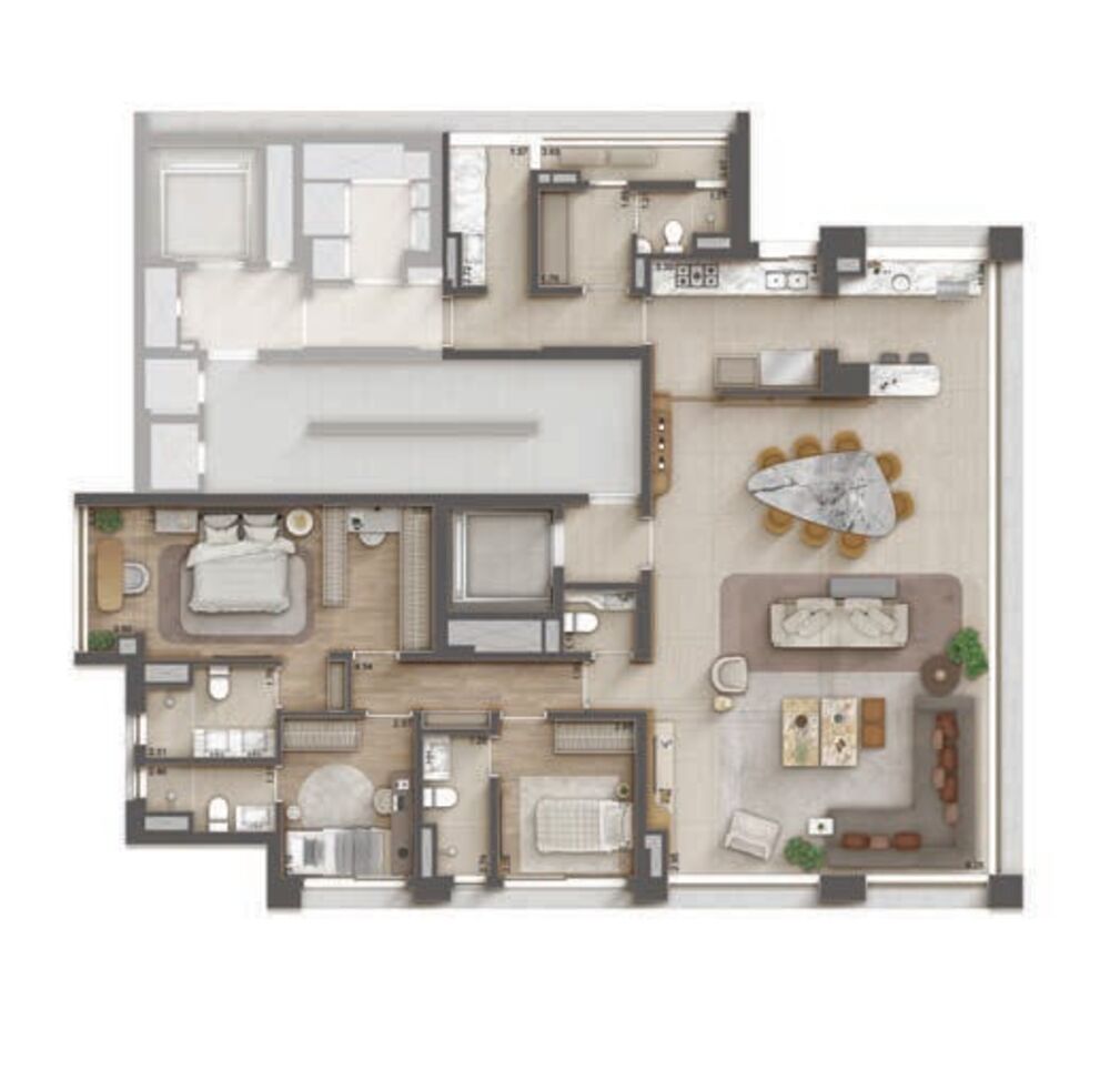 Apartamento, 3 quartos, 178 m² - Foto 18