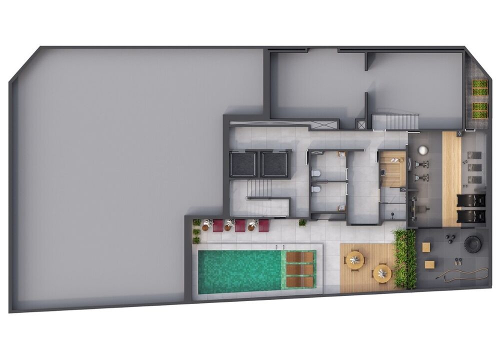 Apartamento, 2 quartos, 34 m² - Foto 1