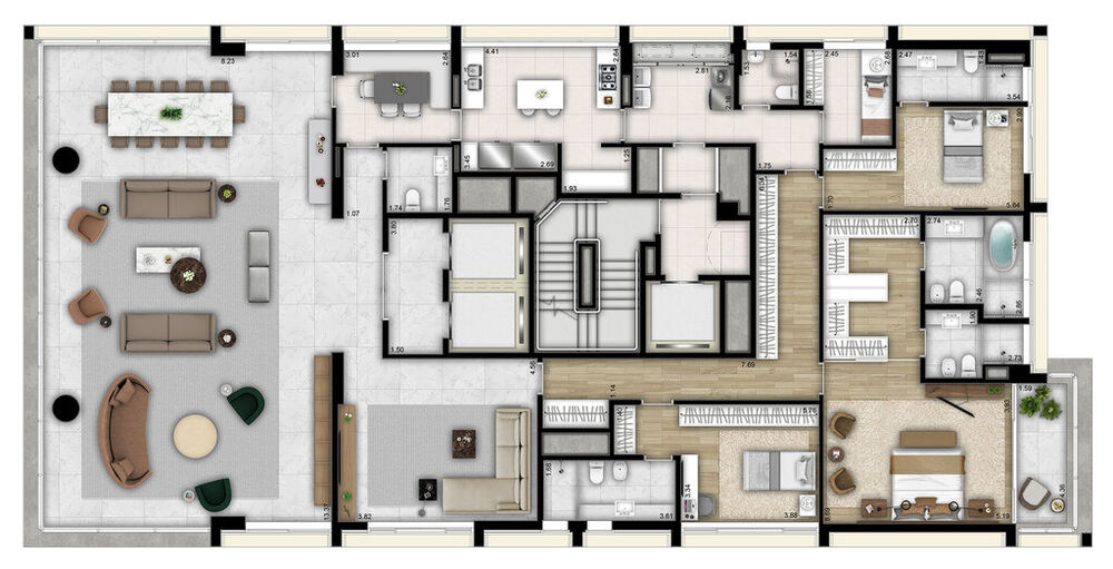 Apartamento, 4 quartos, 359 m² - Foto 11