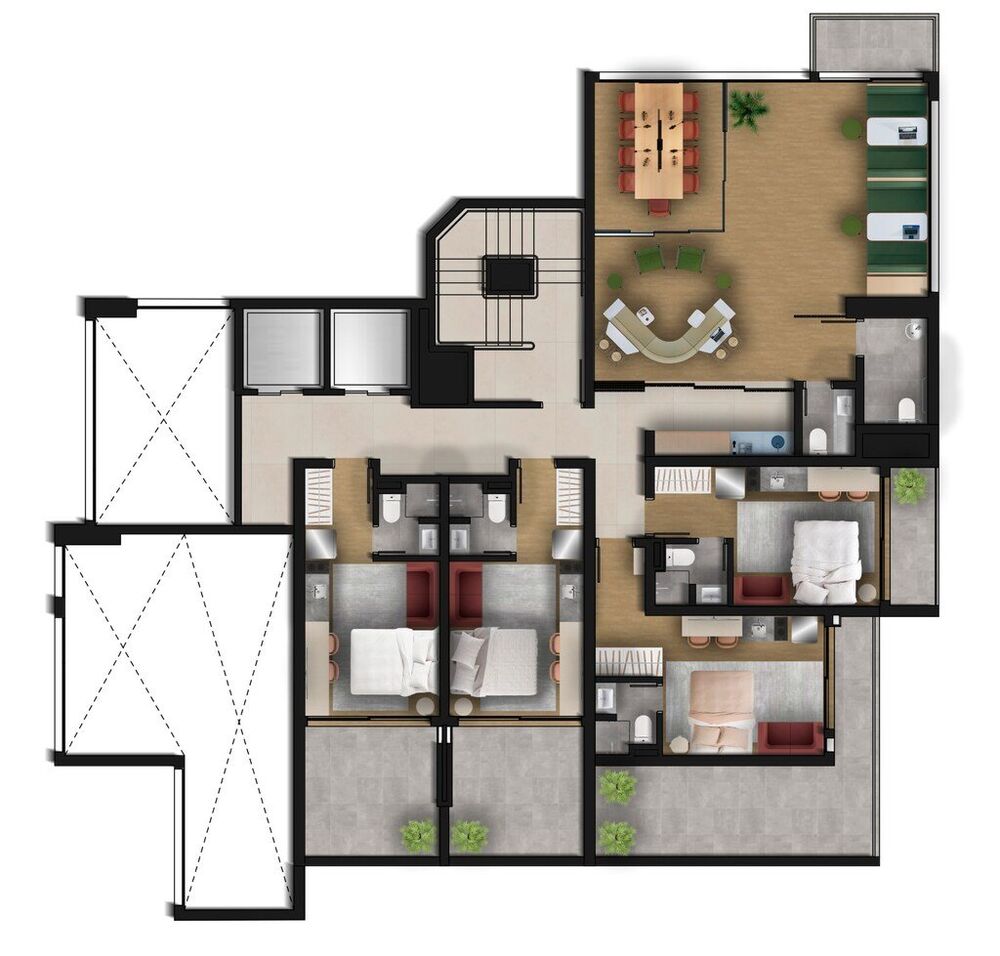 Apartamento, 1 quarto, 24 m² - Foto 6