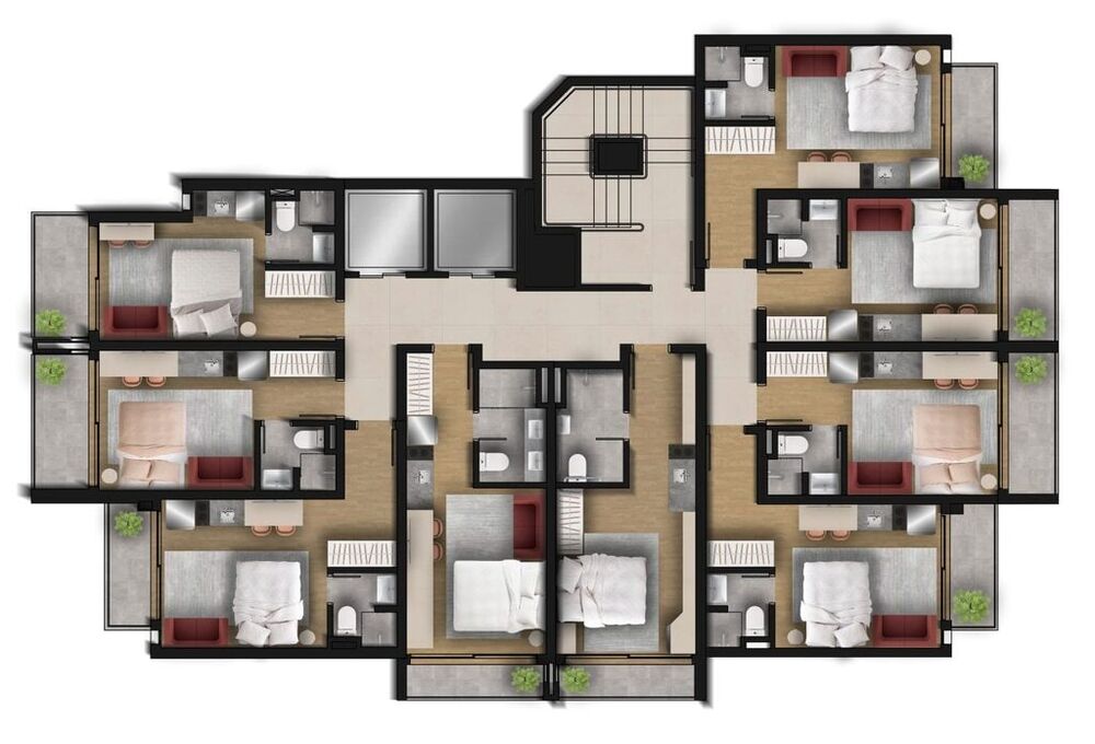 Apartamento, 1 quarto, 24 m² - Foto 8