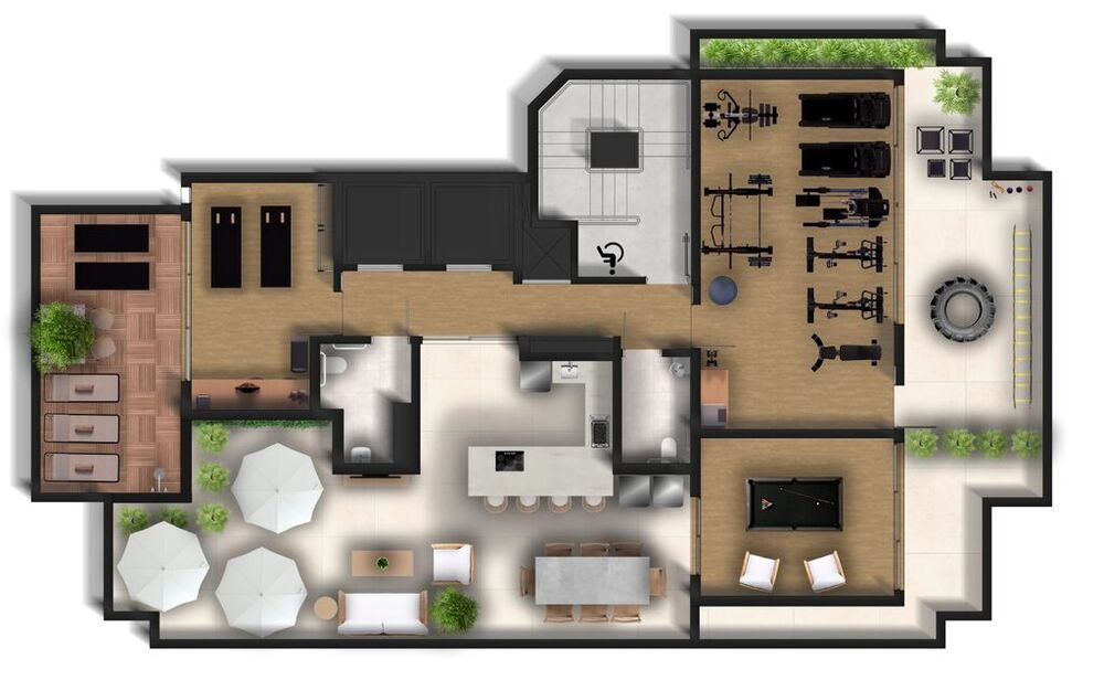 Apartamento, 1 quarto, 24 m² - Foto 7