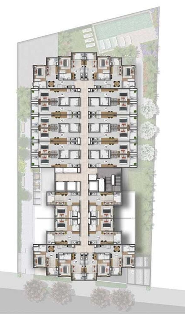 Apartamento, 1 quarto, 23 m² - Foto 4