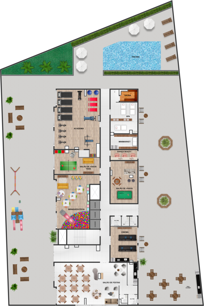 Apartamento, 2 quartos, 48 m² - Foto 1