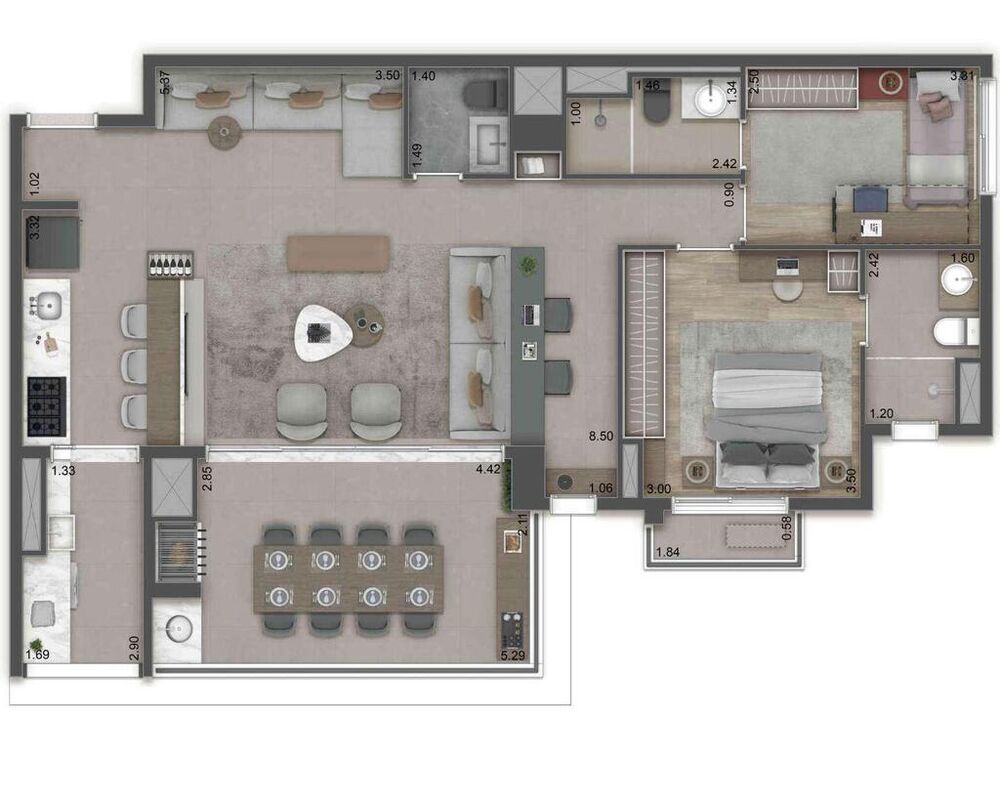 Apartamento, 3 quartos, 85 m² - Foto 26