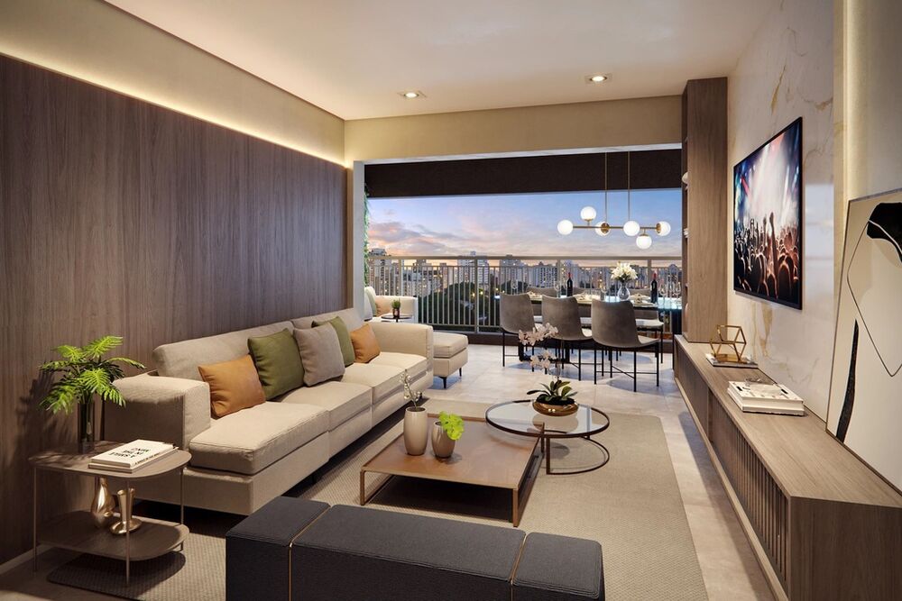 Apartamento à venda com 3 quartos, 122m² - Foto 2