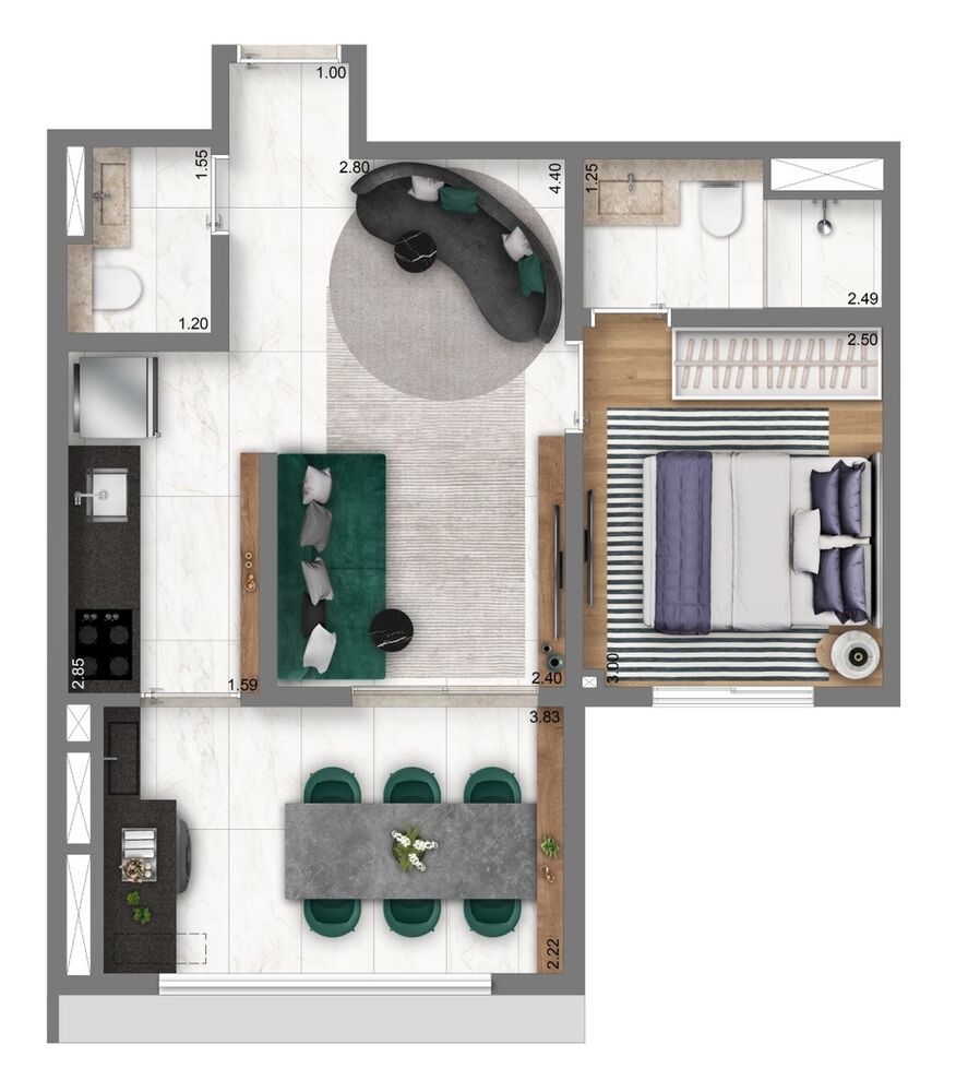 Apartamento, 2 quartos, 63 m² - Foto 20