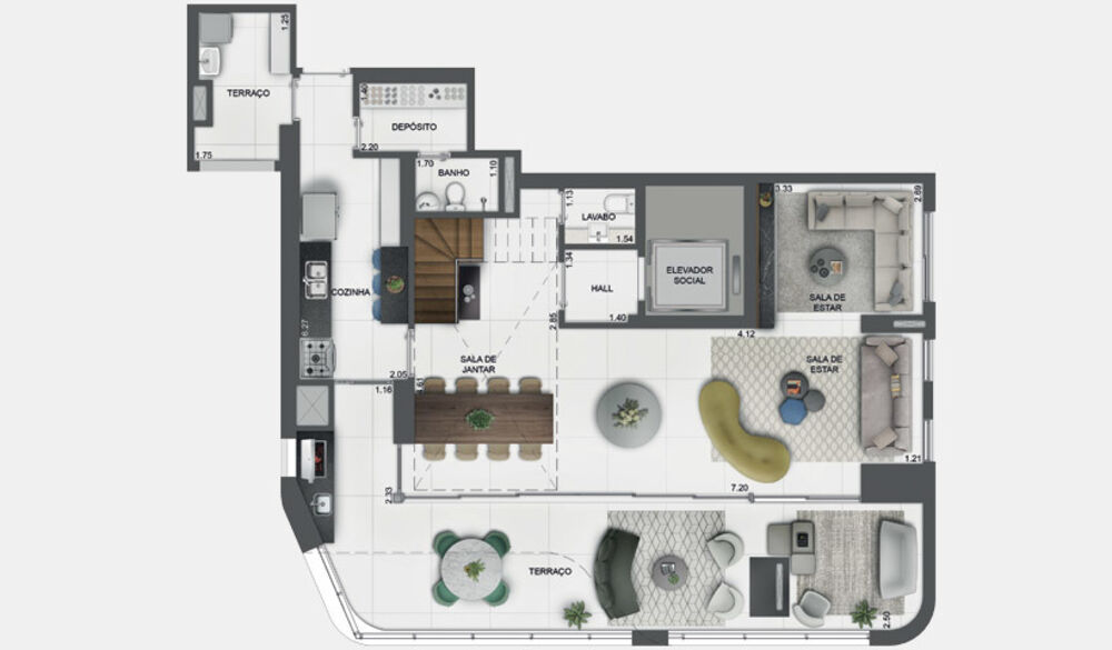 Apartamento, 3 quartos, 162 m² - Foto 22