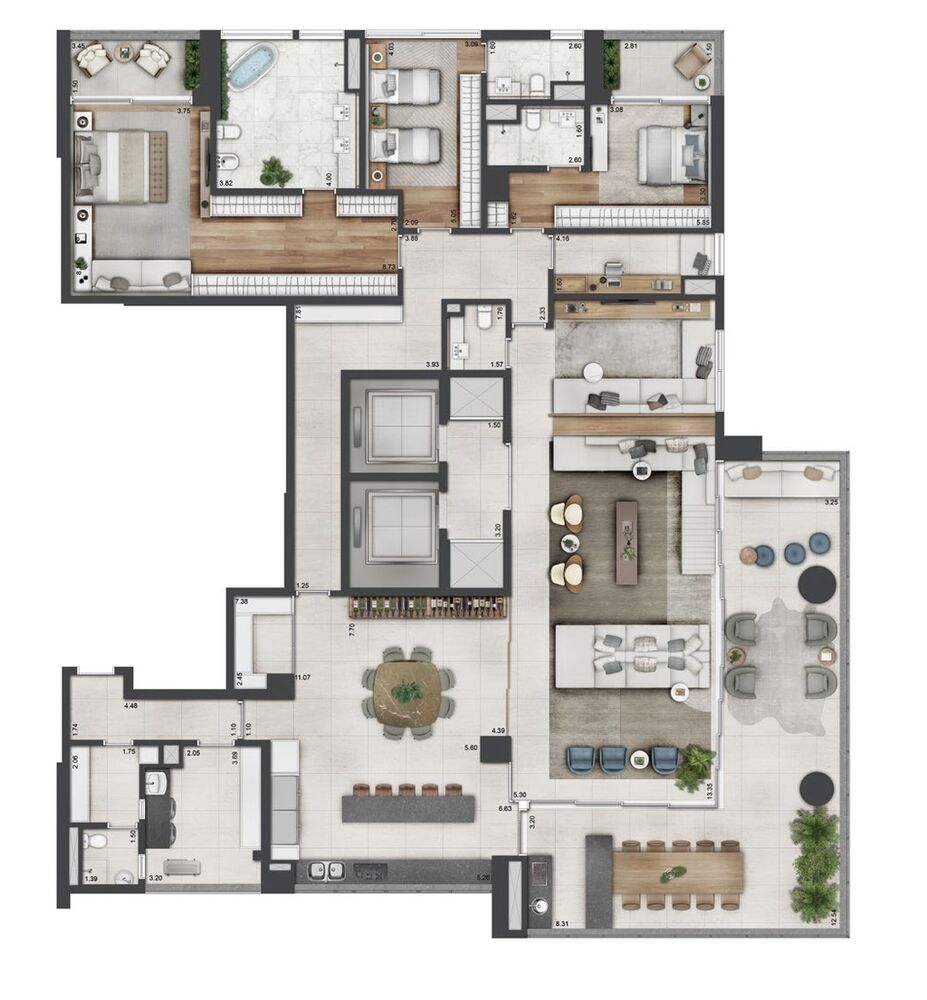 Apartamento, 4 quartos, 248 m² - Foto 18