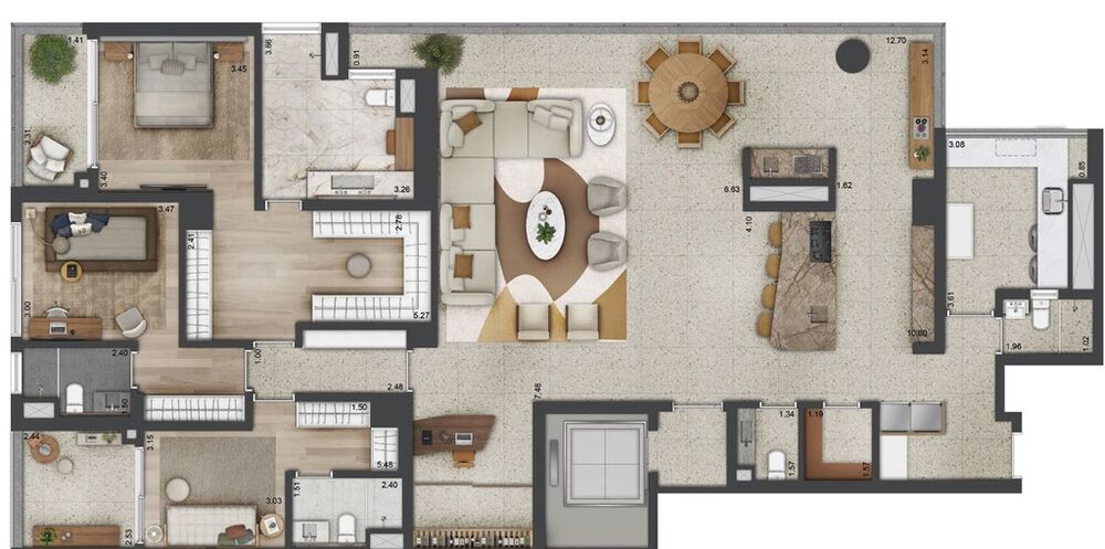 Apartamento, 4 quartos, 248 m² - Foto 16