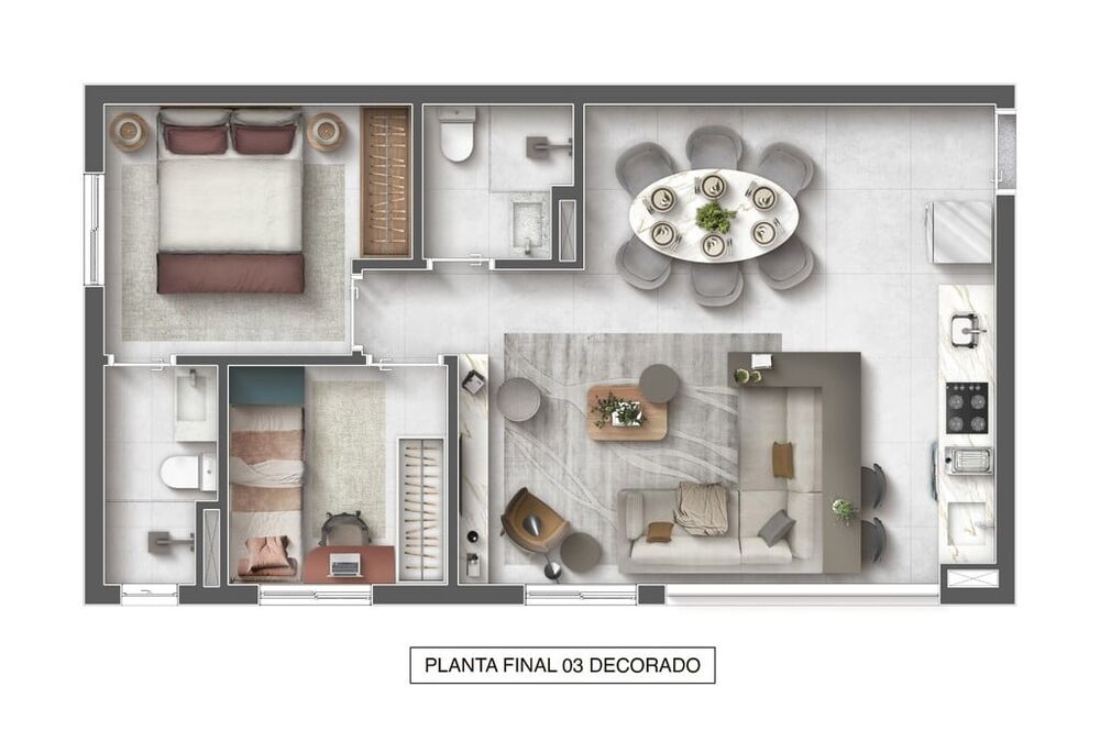 Apartamento, 3 quartos, 63 m² - Foto 24