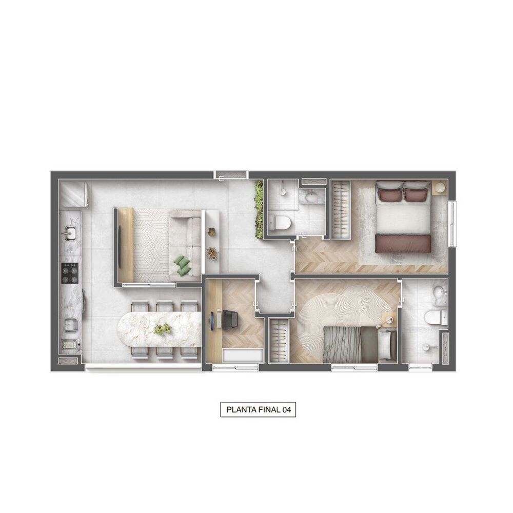 Apartamento, 3 quartos, 63 m² - Foto 25
