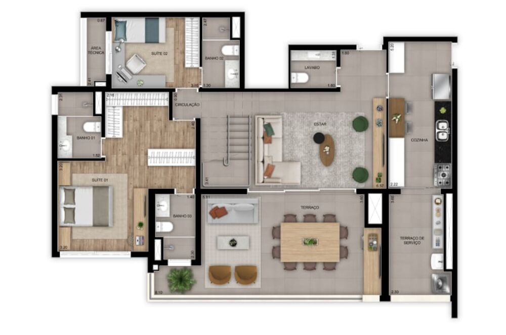 Apartamento, 3 quartos, 102 m² - Foto 20