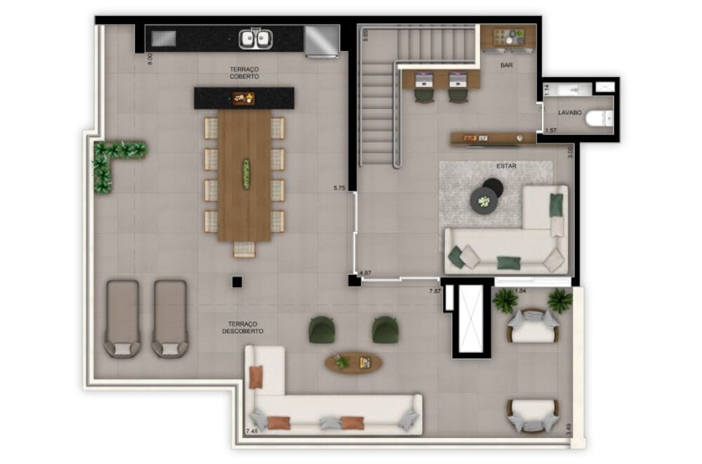 Apartamento, 3 quartos, 102 m² - Foto 8