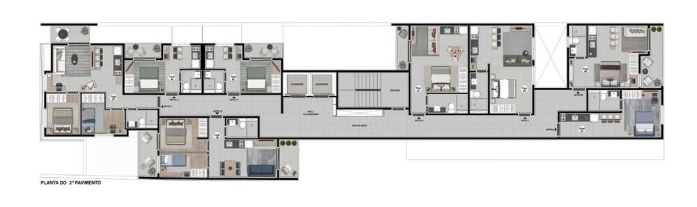 Apartamento, 2 quartos, 49 m² - Foto 19