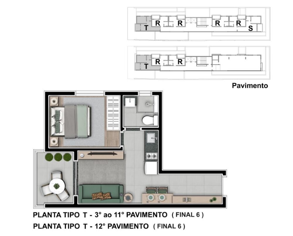Apartamento, 2 quartos, 49 m² - Foto 34