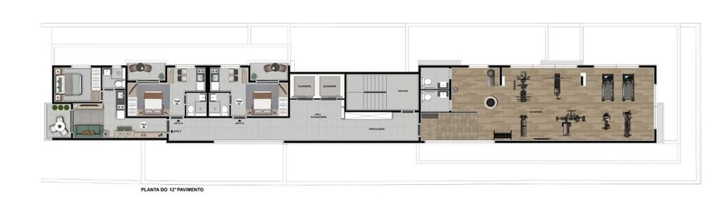 Apartamento, 2 quartos, 49 m² - Foto 17
